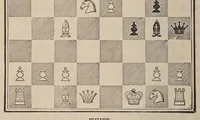 An illustration from The chess-players' manual : containing the laws of the game according to the revised code laid down by the British chess association in 1862 (1888)