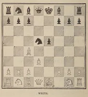 An illustration from The chess-players' manual : containing the laws of the game according to the revised code laid down by the British chess association in 1862 (1888)