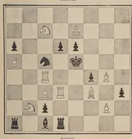 An illustration from The chess-players' manual : containing the laws of the game according to the revised code laid down by the British chess association in 1862 (1888)