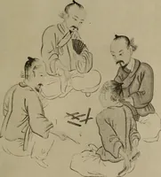 Picture 208 of 225 from Chess and playing cards (1898), leaf 354