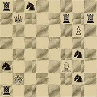 An illustration from Chess strategics illustrated; (1900)