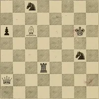 An illustration from Chess strategics illustrated; (1900)