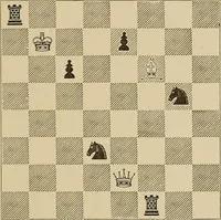 An illustration from Chess strategics illustrated; (1900)