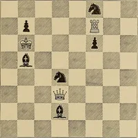 An illustration from Chess strategics illustrated; (1900)