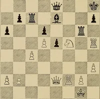An illustration from Chess strategics illustrated; (1900)