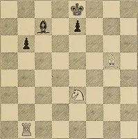 An illustration from Chess strategics illustrated; (1900)