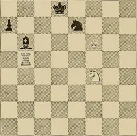 An illustration from Chess strategics illustrated; (1900)