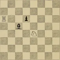 An illustration from Chess strategics illustrated; (1900)