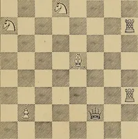 An illustration from Chess strategics illustrated; (1900)