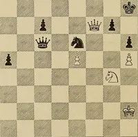 An illustration from Chess strategics illustrated; (1900)