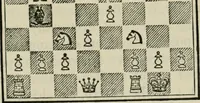 An illustration from Chess strategy (1921)