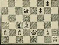 An illustration from Chess strategy (1921)