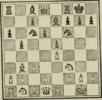 An illustration from Chess strategy (1921)