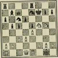 An illustration from Chess strategy (1921)