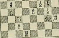 An illustration from Chess strategy (1921)