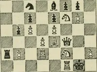 An illustration from Chess strategy (1921)