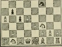 An illustration from Chess strategy (1921)