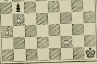 An illustration from Chess strategy (1921)