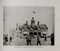 An illustration from Chicago Tribune glimpses of the World's fair; a selection of gems of the White city seen through the Tribune's camera (1893)