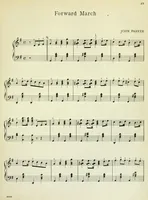 An illustration from Child life in music; a collection of plays, dances and games for use in the home, kindergarten and primary; (1912)