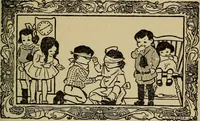 An illustration from The children's book of games & parties (1913)