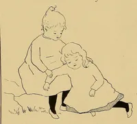 An illustration from Children's singing games (1895)