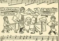 Picture 8 of 63 from Children's singing games, with the tunes to which they are sung (1900), leaf 18