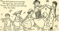 Picture 11 of 63 from Children's singing games, with the tunes to which they are sung (1900), leaf 21