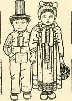 An illustration from Children's singing games, with the tunes to which they are sung (1900)