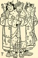 Picture 22 of 63 from Children's singing games, with the tunes to which they are sung (1900), leaf 29