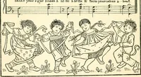 Picture 29 of 63 from Children's singing games, with the tunes to which they are sung (1900), leaf 37