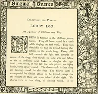 Picture 33 of 63 from Children's singing games, with the tunes to which they are sung (1900), leaf 40