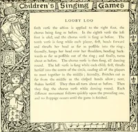 Picture 35 of 63 from Children's singing games, with the tunes to which they are sung (1900), leaf 41