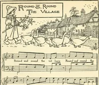 Picture 37 of 63 from Children's singing games, with the tunes to which they are sung (1900), leaf 44