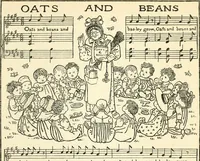 Picture 45 of 63 from Children's singing games, with the tunes to which they are sung (1900), leaf 54