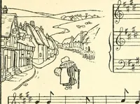 Picture 46 of 63 from Children's singing games, with the tunes to which they are sung (1900), leaf 55