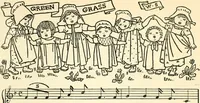 Picture 54 of 63 from Children's singing games, with the tunes to which they are sung (1900), leaf 60