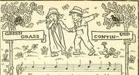 Picture 55 of 63 from Children's singing games, with the tunes to which they are sung (1900), leaf 61