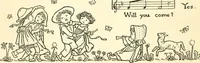 Picture 57 of 63 from Children's singing games, with the tunes to which they are sung (1900), leaf 63