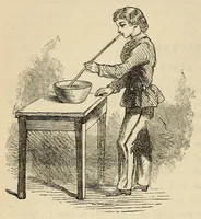 An illustration from The Child's Book of Nature for the Use of Families and Schools Intended to Aid Mothers and Teachers in Training Children in the Observation of Nature. Revised Edition. Part 3: Air, Water, Heat, Light, etc. (1886)