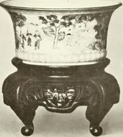 An illustration from Chinese pottery and porcelain : an account of the potter's art in China from primitive times to the present day (1915)