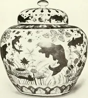 An illustration from Chinese pottery and porcelain : an account of the potter's art in China from primitive times to the present day (1915)