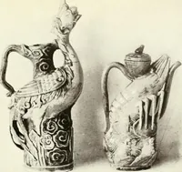 An illustration from Chinese pottery and porcelain : an account of the potter's art in China from primitive times to the present day (1915)