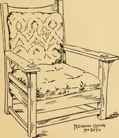 An illustration from Chips from the workshop of Gustave Stickley, Syracuse, N.Y., U.S.A. (1901)
