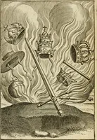 Picture 63 of 64 from Choice emblems, divine and moral, antient and modern, or, Delights for the ingenious, in above fifty select emblems , curiously ingraven upon copper-plates : with fifty pleasant poems and lots, by way of lottery, for illustrating each emblem to promote instruction and good counsel by diverting recreation (1732), leaf 223