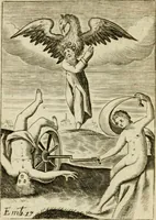 Picture 24 of 64 from Choice emblems, divine and moral, antient and modern, or, Delights for the ingenious, in above fifty select emblems , curiously ingraven upon copper-plates : with fifty pleasant poems and lots, by way of lottery, for illustrating each emblem to promote instruction and good counsel by diverting recreation (1732), leaf 91