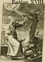 Picture 26 of 64 from Choice emblems, divine and moral, antient and modern, or, Delights for the ingenious, in above fifty select emblems , curiously ingraven upon copper-plates : with fifty pleasant poems and lots, by way of lottery, for illustrating each emblem to promote instruction and good counsel by diverting recreation (1732), leaf 95