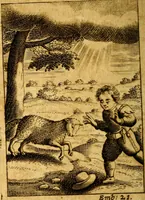 An illustration from Choice emblems, divine and moral, antient and modern; or, Delights for the ingenious, in above fifty select emblems .. (1732)