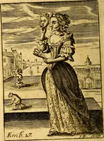An illustration from Choice emblems, divine and moral, antient and modern; or, Delights for the ingenious, in above fifty select emblems .. (1732)