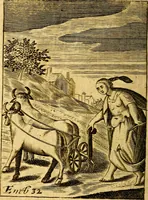 An illustration from Choice emblems, divine and moral, antient and modern; or, Delights for the ingenious, in above fifty select emblems .. (1732)
